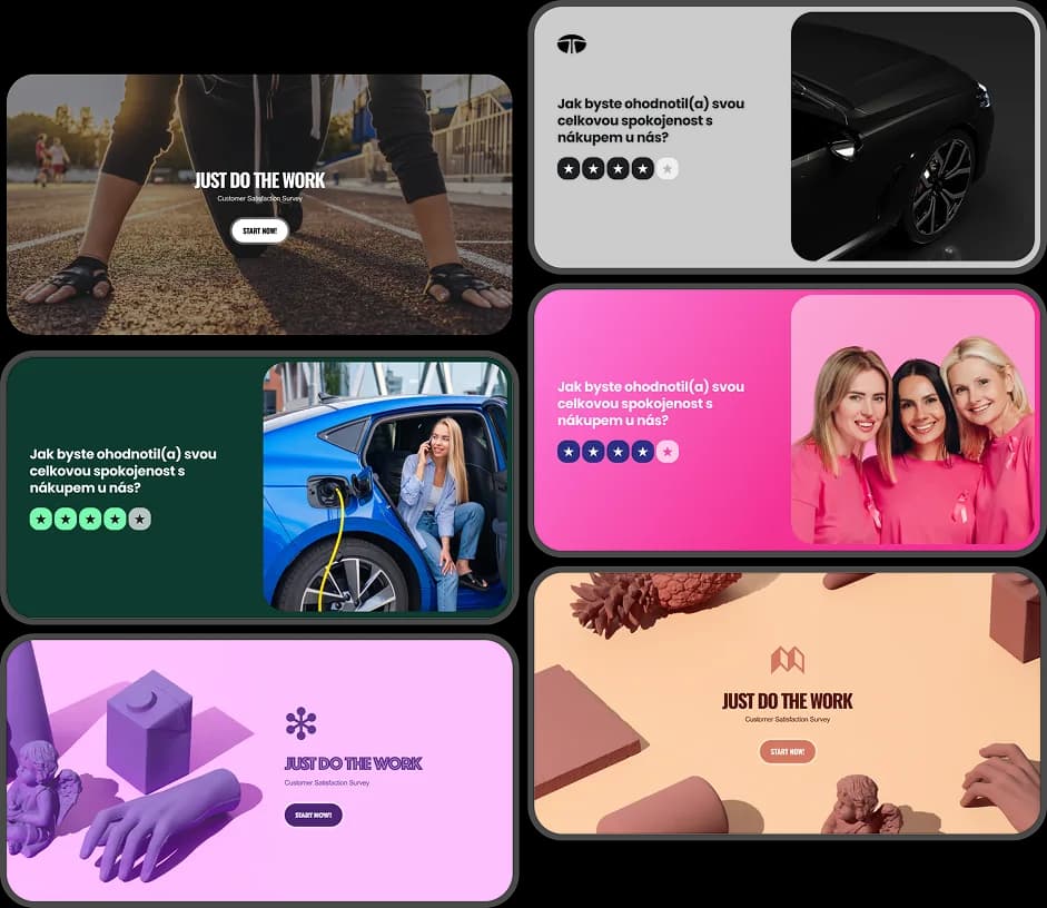 Online surveys design