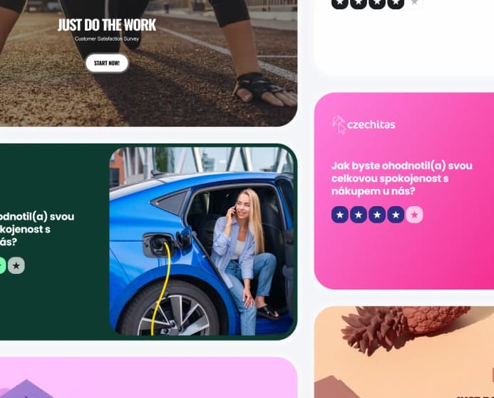 Přizpůsobte vzhled dotazníků vašemu brandu