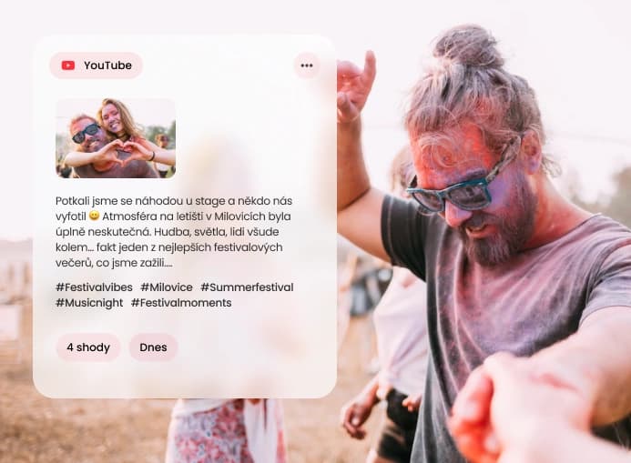 Social listening hashtag desktop