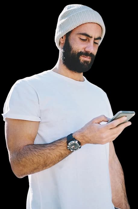 Social listening TikTok man